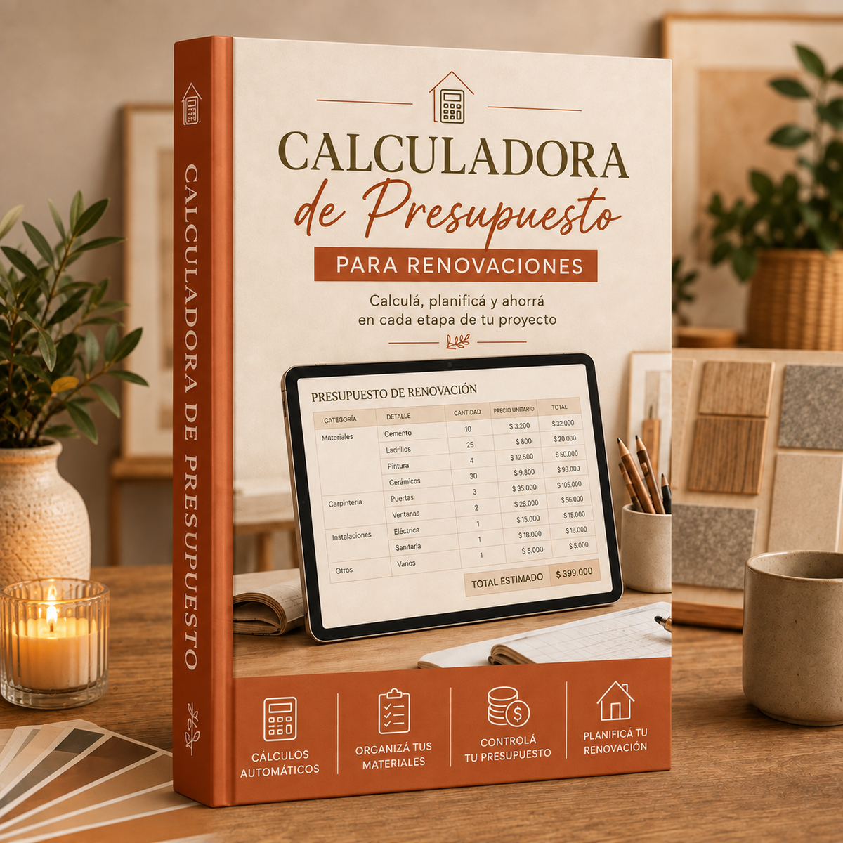 Calculadora de Presupuesto - Sabé cuánto vas a gastar antes de empezar