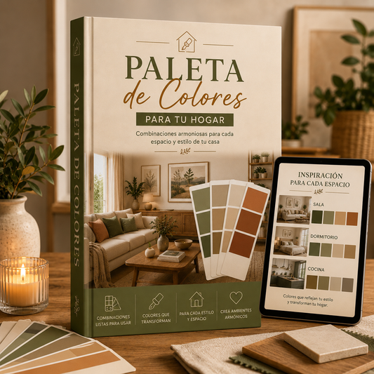 Paleta de Colores — Combinaciones listas + app gratuita de testeos