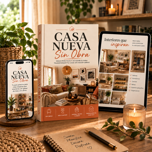 Libro Digital - Tu Casa Nueva Sin Obra + 8 Bonos de Regalo 🎁